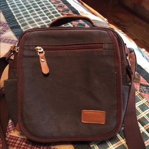 Crossbody ibagbar canvas bag